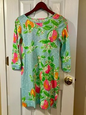 Lilly Pulitzer Pink Lemonade Marlowe Dress XS